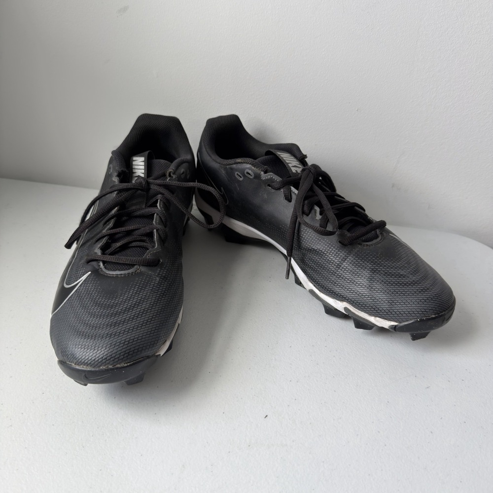 Nike Vapor Shark 3 Black & White Football Cleats FB3304-002 Mens Size 12
